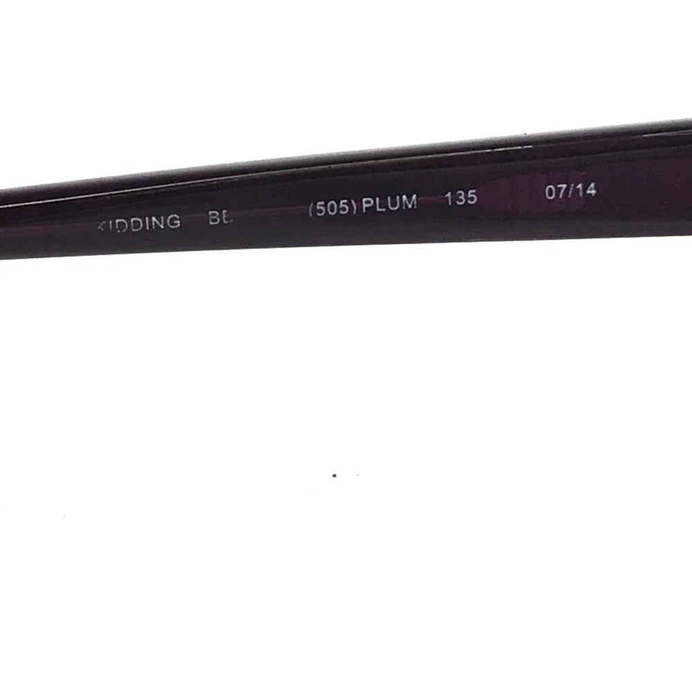 Bebe Sunglasses Frames BB7123 505 PLUM Purple Oversized Cheetah Print 56-15-135